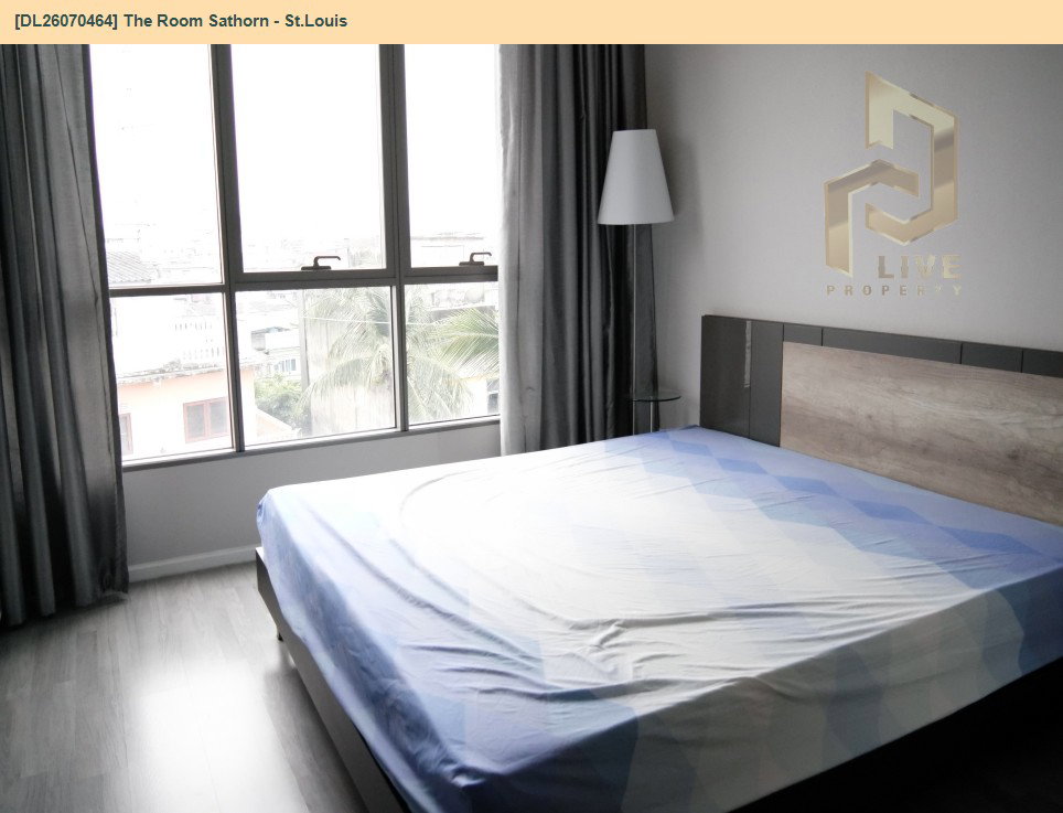 รูป DL26070464 ให้เช่าคอนโด เดอะ รูม สาทร - เซนหลุยส์ (The Room Sathorn - St.Louis) ใกล้ BTS สุรศักดิ์ พร้อมเข้าอยู่ โทรด่วน 0614453194 LineID @952jdxxk - รูปที่ 5/6