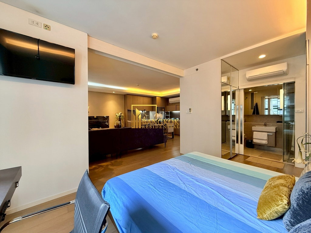 picture Mode Sukhumvit 61 | Modern 1 Bed Condo For Rent in Ekkamai - BR61848CD - 9/19