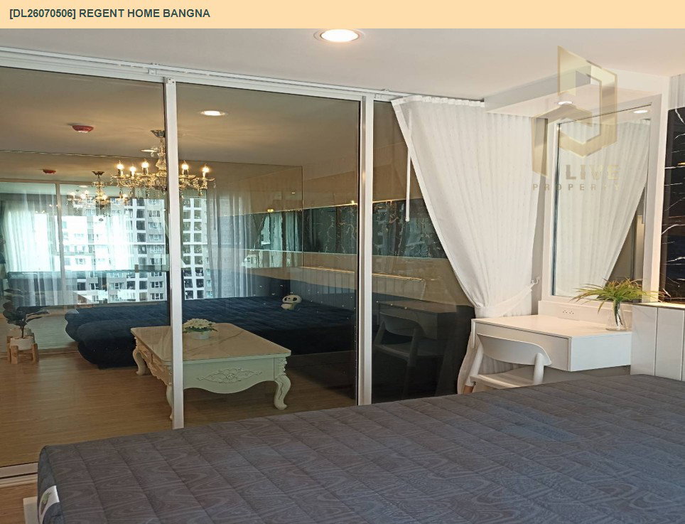 รูป DL26070506 ให้เช่าคอนโด รีเจ้นท์ โฮม บางนา (Regent home bangna) ใกล้ BTS บางนา พร้อมเข้าอยู่ โทรด่วน 0638692663 LineID @952jdxxk - รูปที่ 4/19