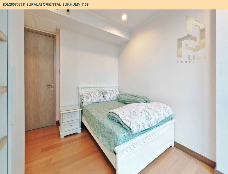 รูป DL26070631 ให้เช่าคอนโด ศุภาลัย โอเรียนทัล สุขุมวิท 39 (Supalai Oriental Sukhumvit 39) ใกล้ BTS พร้อมพงษ์ พร้อมเข้าอยู่ โทรด่วน 0614453194 LineID @952jdxxk - รูปที่ 5/6