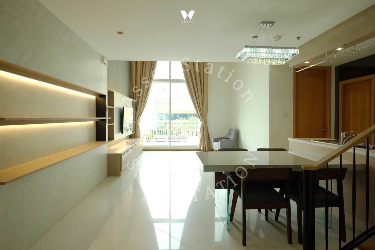 รูป ให้เช่า🏢The Empire Place Sathorn - Narathiwas ห้อง Duplex พื้นที่กว้างขวาง 102 ตร.ม เฟอร์ครบพร้อมอยู่🏙️ - รูปที่ 7/17