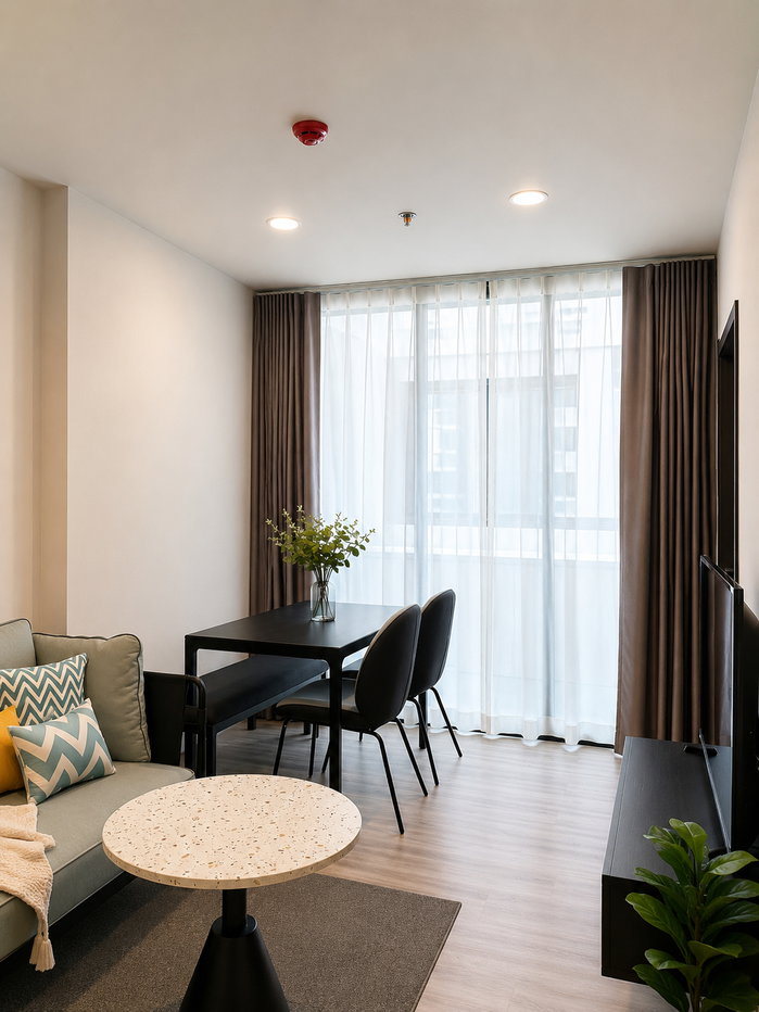 รูป ✨Ready to Move ✨ เอ็กซ์ที ห้วยขวาง l เฟอร์ครบ จบในที่เดียว โทร 093-3100118 - รูปที่ 3/8