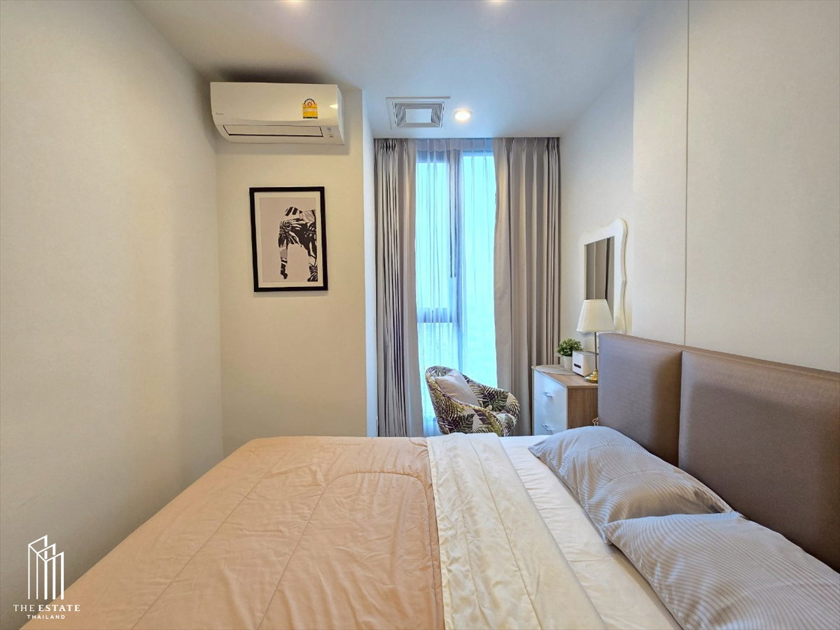 รูป For rent Whizdom Essence ใกล้ BTS ปุณณวิถี  ห้องแต่งครบ วิวสวน @23,000 Baht - รูปที่ 7/10