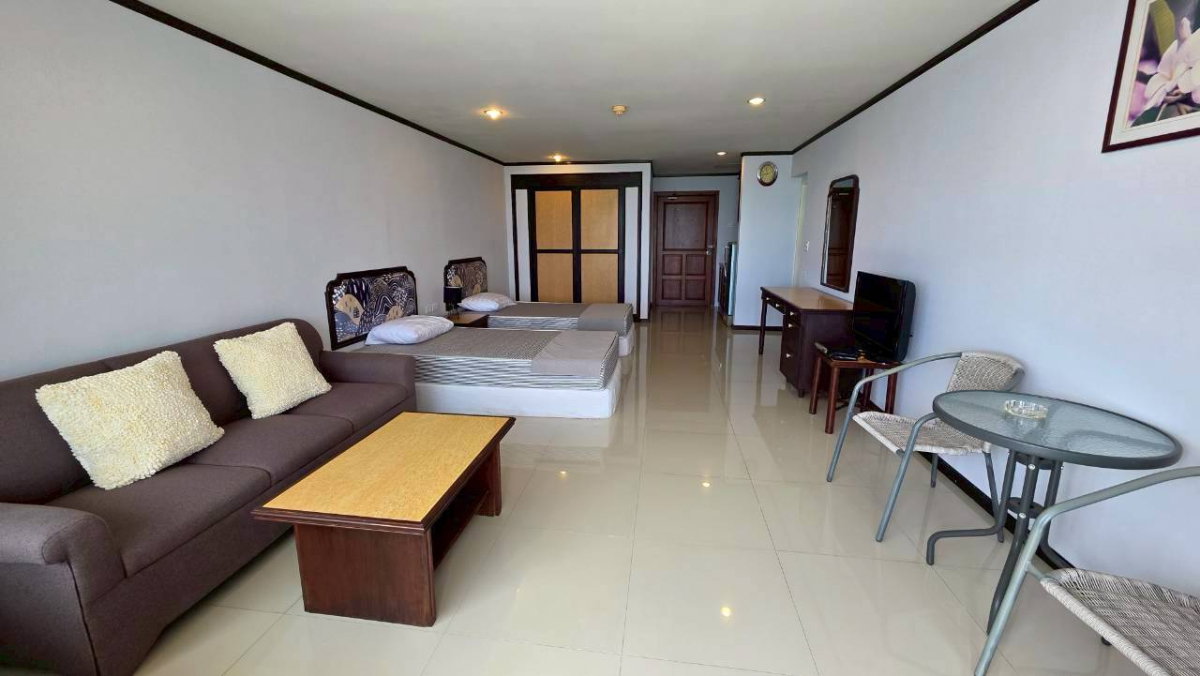 รูป Jomtien Plaza Condotel ... ห้องสตูดิโอ วิวทะเลเต็มตา ชั้นสูง (25) - รูปที่ 3/14