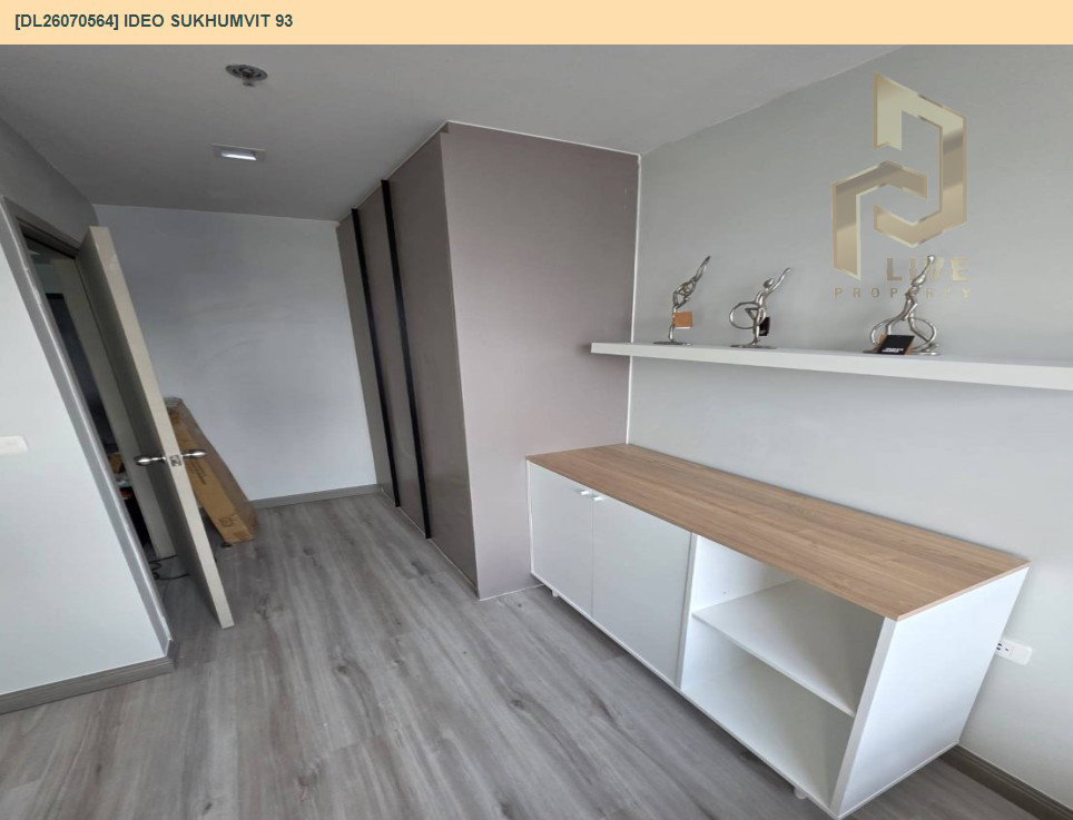 รูป DL26070564 ให้เช่าคอนโด ไอดีโอ สุขุมวิท 93 (IDEO Sukhumvit 93) ใกล้ BTS บางจาก พร้อมเข้าอยู่ โทรด่วน 0614453194 LineID @952jdxxk - รูปที่ 13/14