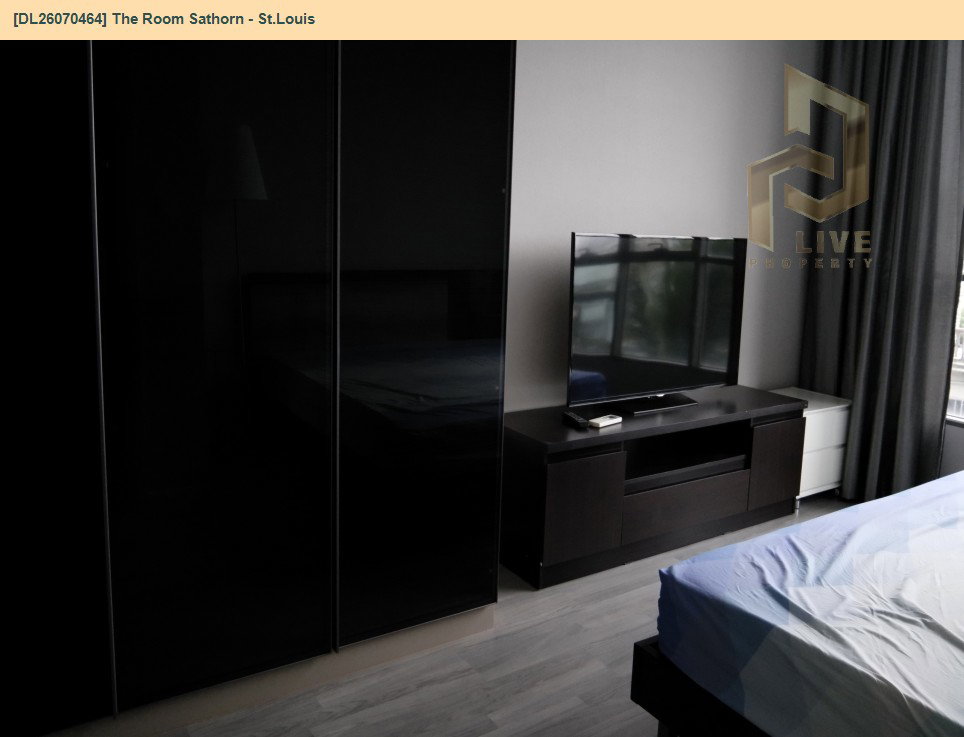 รูป DL26070464 ให้เช่าคอนโด เดอะ รูม สาทร - เซนหลุยส์ (The Room Sathorn - St.Louis) ใกล้ BTS สุรศักดิ์ พร้อมเข้าอยู่ โทรด่วน 0614453194 LineID @952jdxxk - รูปที่ 4/6
