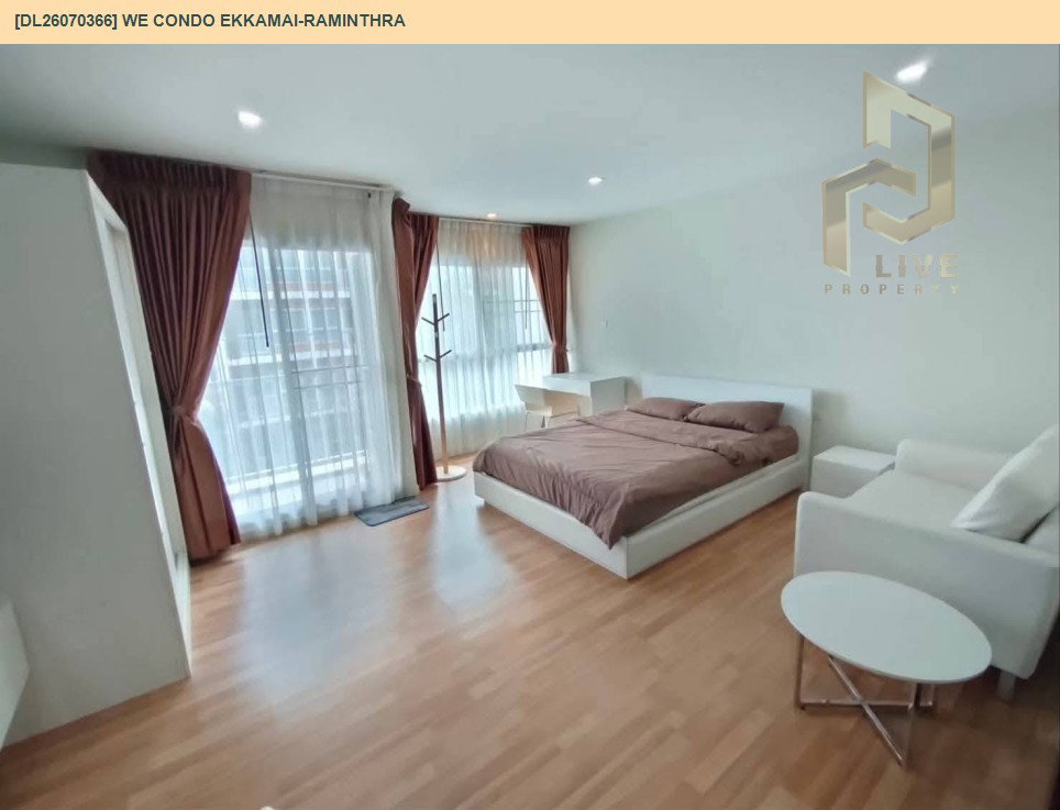รูป DL26070366 ให้เช่าคอนโด วี คอนโด เอกมัย-รามอินทรา (We Condo Ekkamai-Raminthra) ใกล้ - พร้อมเข้าอยู่ โทรด่วน 0653619502 LineID @952jdxxk - รูปที่ 3/6