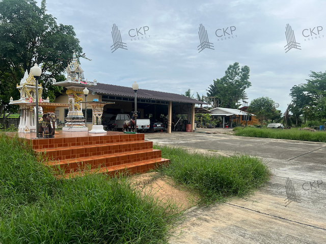 รูป ขาย ที่ดินพร้อมสิ่งปลูกสร้าง อ.เมือง นครปฐม เดินทางสะดวก ทางด่วนM81 เหมาะทำคาเฟ่ บ้านพักตากอากาศ | 93390 - รูปที่ 4/20