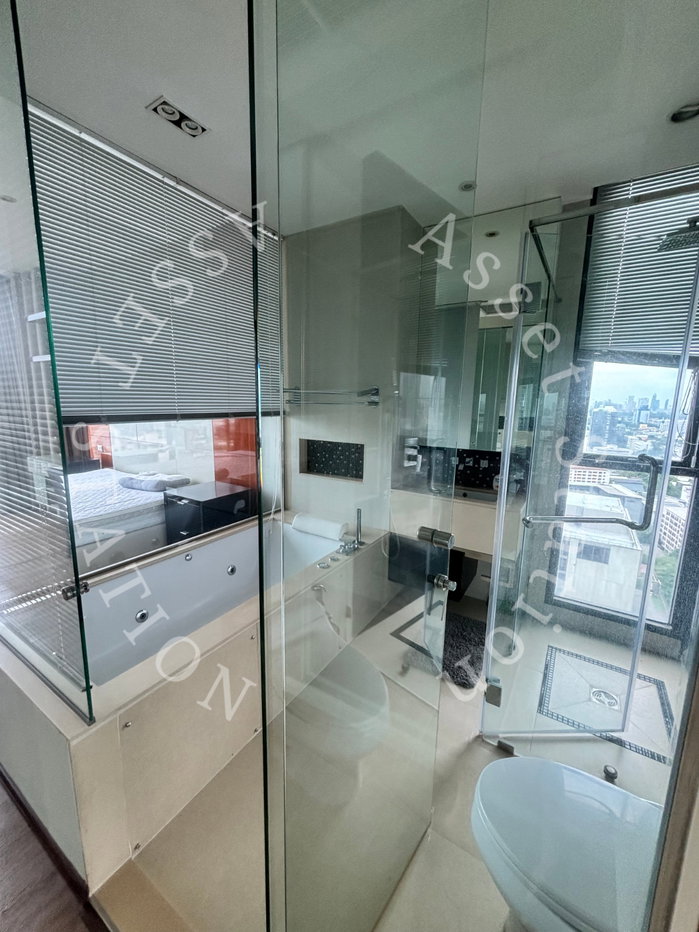 รูป ให้เช่า 💎THE ADDRESS SUKHUMVIT 28 เฟอร์ครบ แต่งหรูหราห้องใหญ่ 2 ห้องนอน ใกล้ BTS พร้อมพงษ์🚅  - รูปที่ 9/9