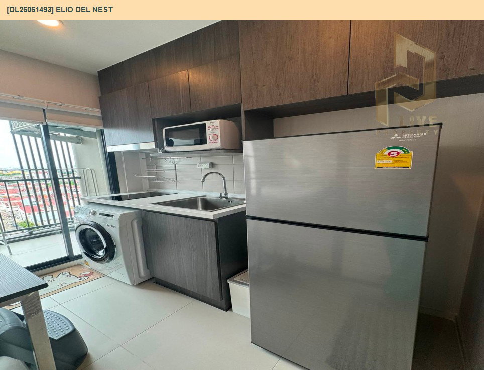 รูป DL26061493 ขายคอนโด เอลลิโอ เดล เนสท์ (Elio Del Nest) ใกล้ BTS อุดมสุข พร้อมเข้าอยู่ โทรด่วน 0638692663 LineID @952jdxxk - รูปที่ 5/5