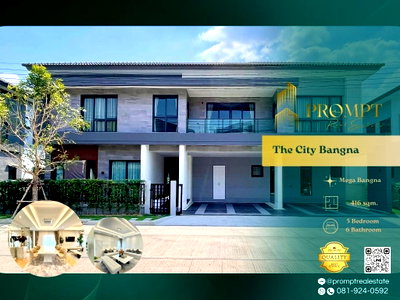 เช่าบ้านเดี่ยว เทสโก้โลตัส บางพลี : ST13235 - The City Bangna (New Project)  :  MegaBangna
