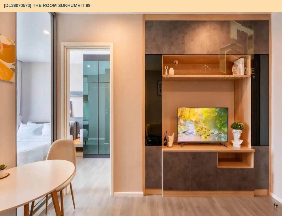 รูป DL26070573 ขายคอนโด เดอะ รูม สุขุมวิท 69 (The Room Sukhumvit 69) ใกล้ BTS พระโขนง พร้อมเข้าอยู่ โทรด่วน 0653619502 LineID @952jdxxk - รูปที่ 5/15