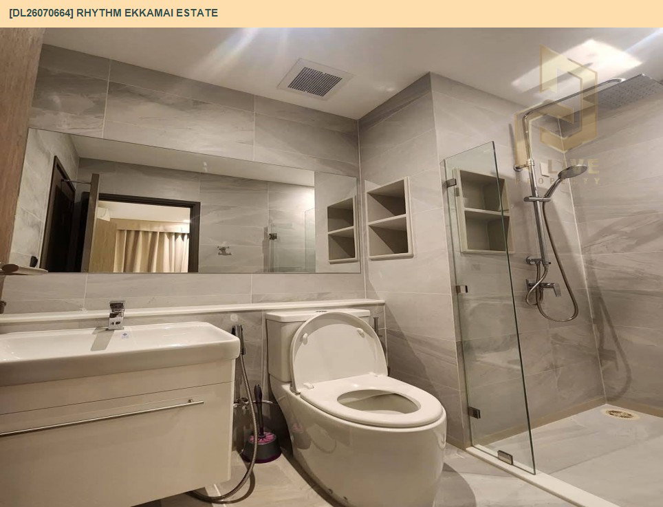 รูป DL26070664 ให้เช่าคอนโด ริธึ่ม เอกมัย เอสเตท (RHYTHM EKKAMAI ESTATE) ใกล้ BTS เอกมัย พร้อมเข้าอยู่ โทรด่วน 0638692663 LineID @952jdxxk - รูปที่ 10/10