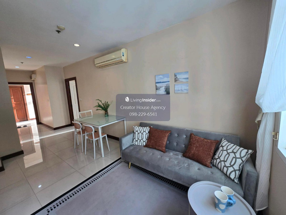 picture Large 47 sq.m. corner condo for rent with floor-to-ceiling windows and great view 🌈PG Rama 9🌈MRT Rama 9. - 14/17