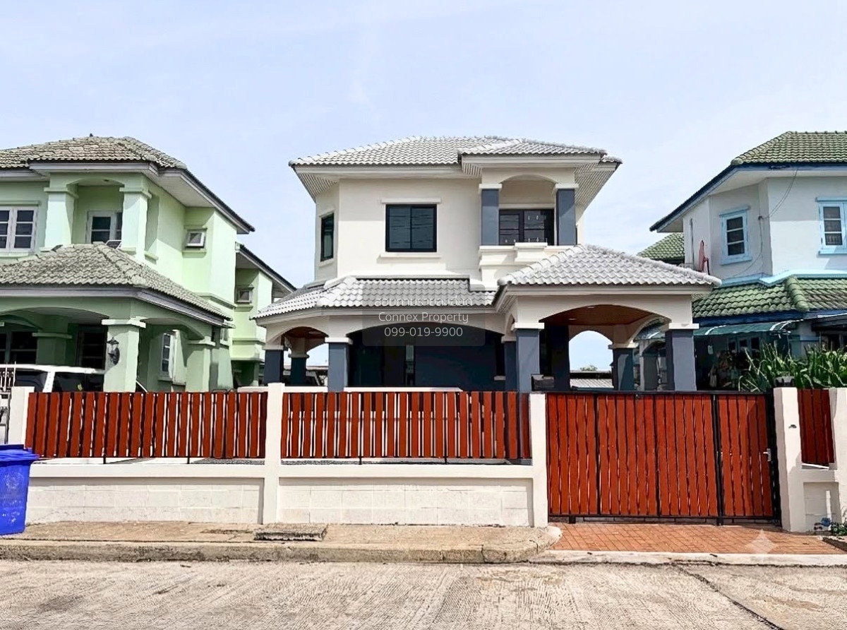 รูป ขายบ้าน  เศรณีวิลล่า บ้านกล้วย-ไทรน้อย พิมลราช บางบัวทอง นนทบุรี CX-163728 ✅ ทักไลน์ @connexproperty ตอบทันที ทีมงานมืออาชีพ ✅ - รูปที่ 1/12
