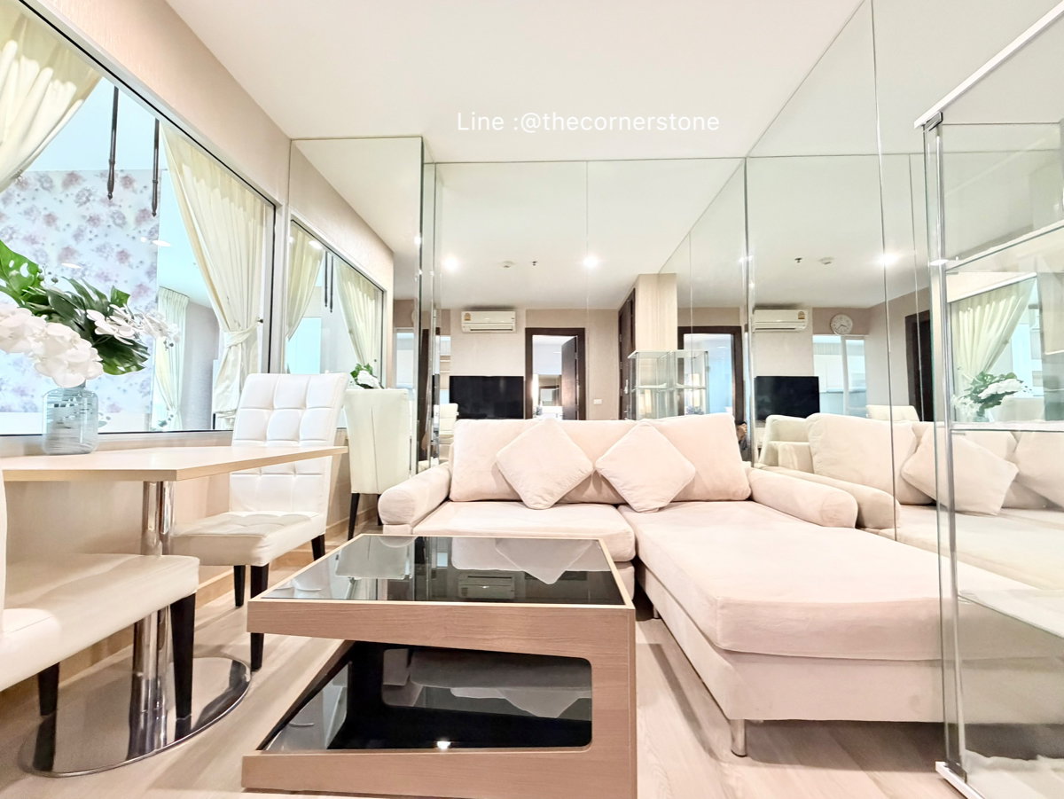 รูป พร้อมให้เช่า " 𝐑𝐡𝐲𝐭𝐡𝐦 รัชดา"   15,500 บาท  1 ห้องนอน  ติด MRT-รัชดาภิเษก [ 260704 ] - รูปที่ 1/20