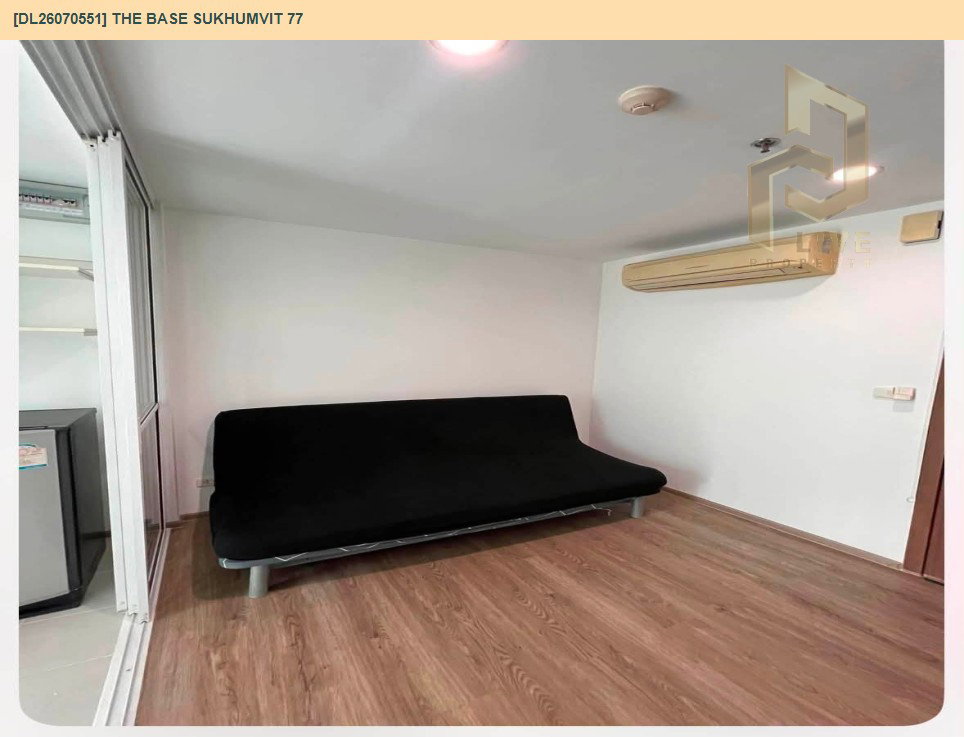 รูป DL26070551 ให้เช่าคอนโด เดอะ เบส สุขุมวิท 77 (The Base Sukhumvit 77) ใกล้ BTS อ่อนนุช พร้อมเข้าอยู่ โทรด่วน 0638692663 LineID @952jdxxk - รูปที่ 4/8