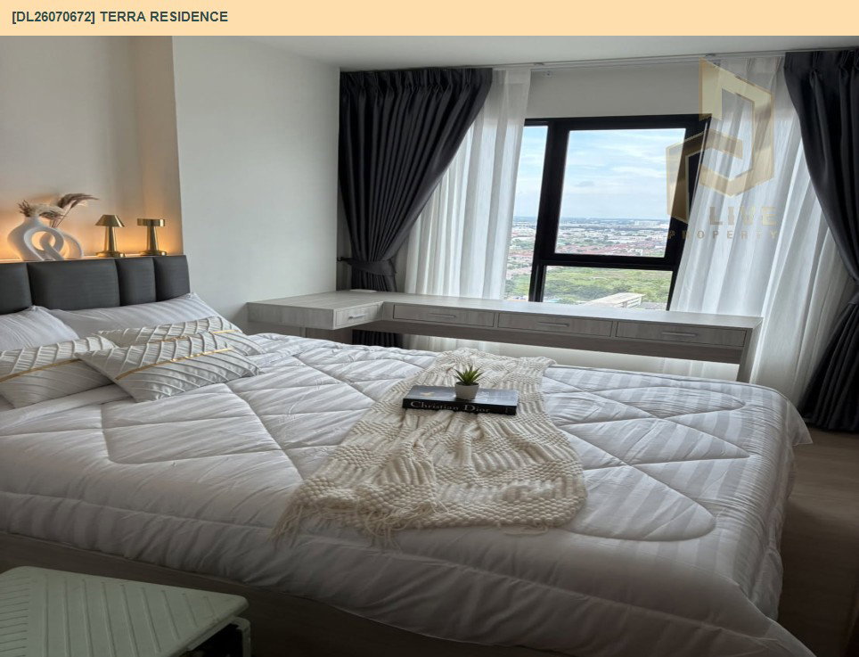 รูป DL26070672 ให้เช่าคอนโด เทอร์ร่า เรสซิเดนซ์ (TERRA RESIDENCE) ใกล้ - พร้อมเข้าอยู่ โทรด่วน 0653619502 LineID @952jdxxk - รูปที่ 5/6