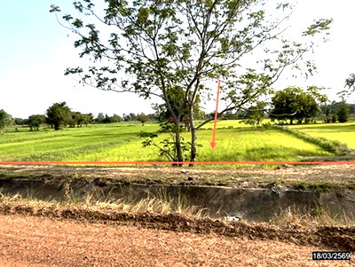 LAND 1017 Sq.w. Rong Kham Kalasin for 458,000