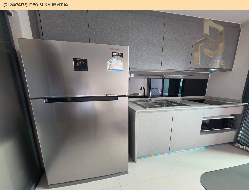 รูป DL26070478 ให้เช่าคอนโด ไอดีโอ สุขุมวิท 93 (IDEO Sukhumvit 93) ใกล้ BTS บางจาก พร้อมเข้าอยู่ โทรด่วน 0638692663 LineID @952jdxxk - รูปที่ 13/16
