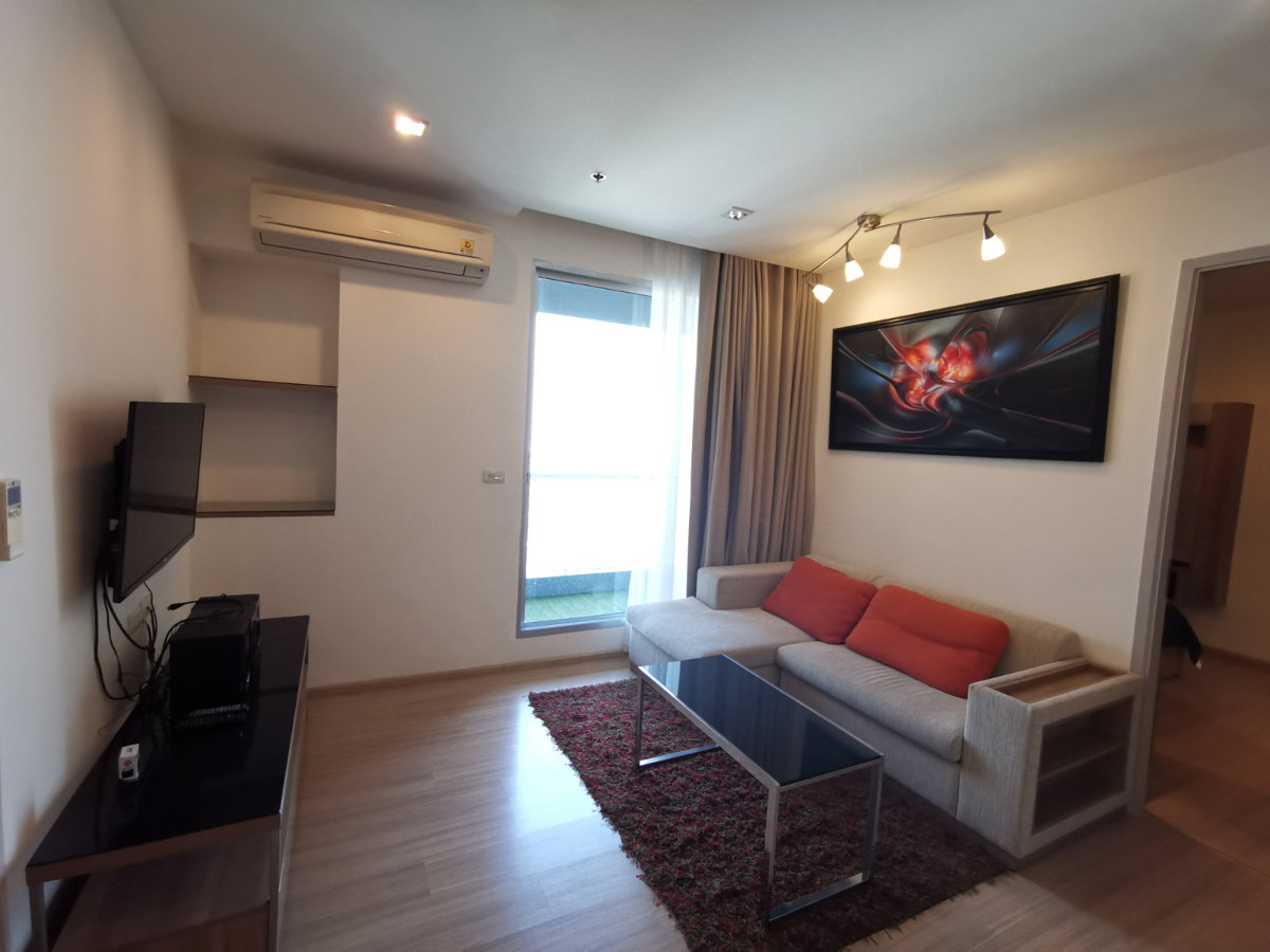 picture 🔥 Rhythm Sukhumvit 50, 2 Bedroom Plus unit, 65 sq.m., 26th floor, near BTS On Nut. Only 45,000 THB/month ✨ Spacious, luxury unit 🏙️ - 3/7