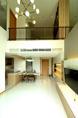 คอนโดให้เช่า : ให้เช่า🏢The Empire Place Sathorn - Narathiwas ห้อง Duplex พื้นที่กว้างขวาง 102 ตร.ม เฟอร์ครบพร้อมอยู่🏙️