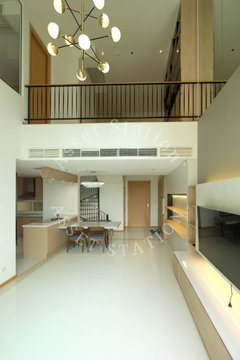 ให้เช่า🏢The Empire Place Sathorn - Narathiwas ห้อง Duplex พื้นที่กว้างขวาง 102 ตร.ม เฟอร์ครบพร้อมอยู่🏙️