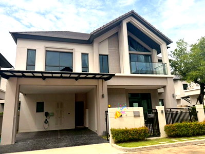 เช่าบ้านเดี่ยว แจส กรีน วิลเลจ คู้บอน : ให้เช่าบ้านเดี่ยว2ชั้น 68ตรว. Luxury ถนน จตุโชติ ใกล้ จุดขึ้นลงทางด่วนจตุโชติ