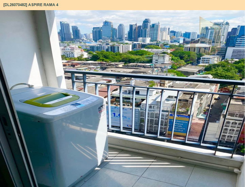 รูป DL26070482 ขายคอนโด แอสปาย พระราม 4 (Aspire Rama 4) ใกล้ BTS เอกมัย พร้อมเข้าอยู่ โทรด่วน 0653619502 LineID @952jdxxk - รูปที่ 14/14