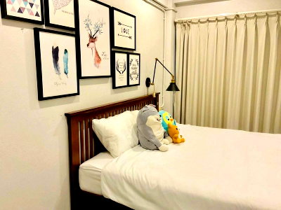 Condos for rent 700 Year Sports Arena Chiang Mai : 🏙️For Rent! Kiang Mor Condo, Behind CMU 34 Sqm. 7,500 THB/Month 📞063-6649056
