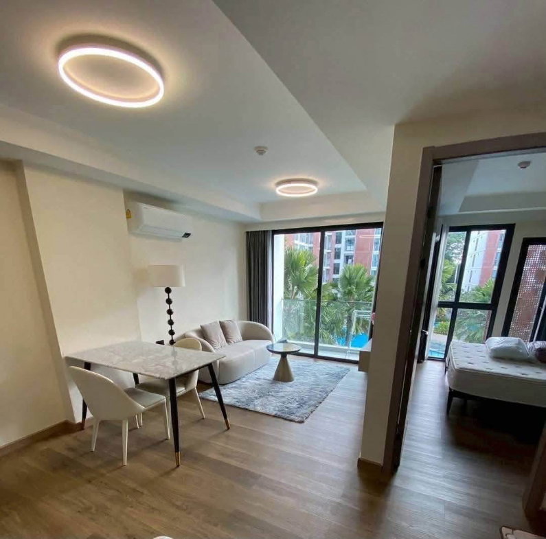 picture Condo for rent: The One Chiangmai, pool view room. 36 sq.m., 3rd floor, Building B. - 4/19