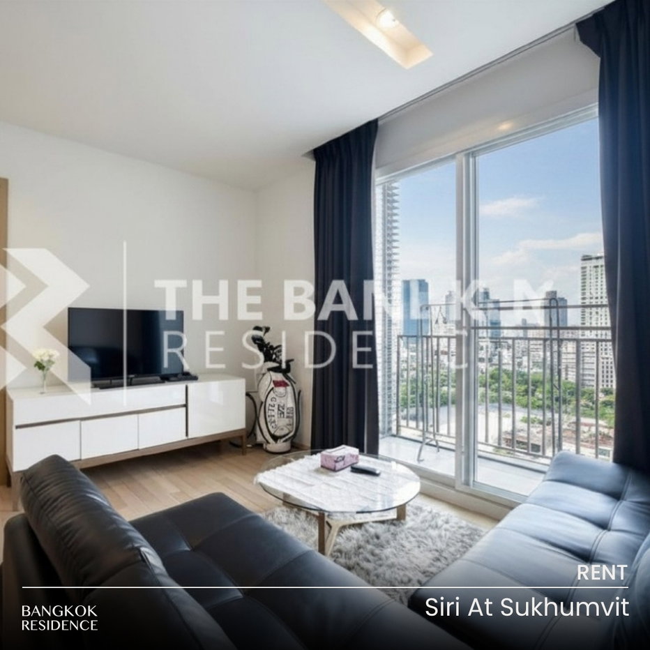 รูป เช่าคอนโด 🌃 Siri at Sukhumvit 1นอน 52ตร.ม. 29k 💎 ยูนิตทำแลดี ติด BTS ทองหล่อ  - รูปที่ 1/9