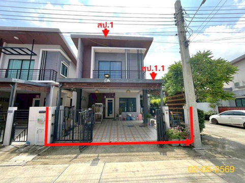 TOWN HOUSE 25.4 Sq.w. Muang Samut Prakarn Samut Prakarn for 2.9M