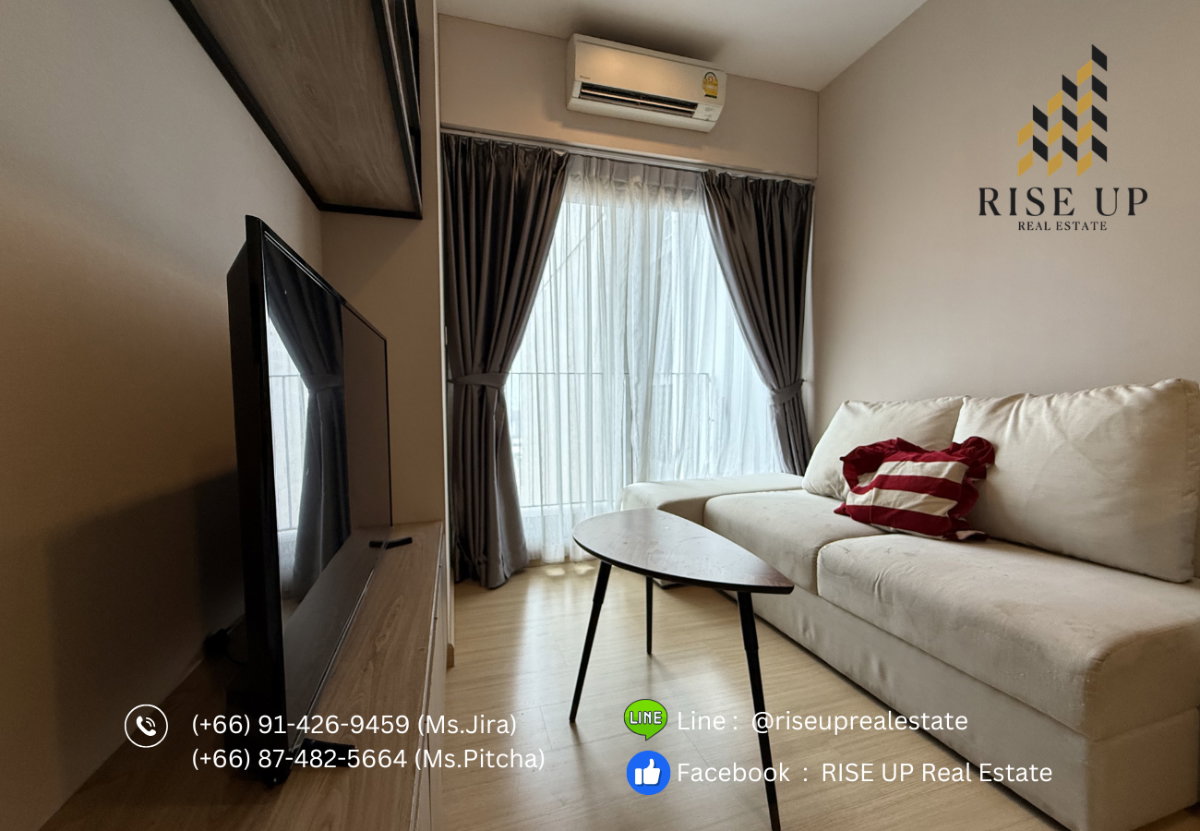 รูป ปล่อยเช่า 📣 Whizdom Connect Sukhumvit Condo, 1 ห้องนอน 1 ห้องน้ำ, ขนาด 29 ตร.ม. 🔥16,000 บาท/เดือน🔥 - รูปที่ 1/13