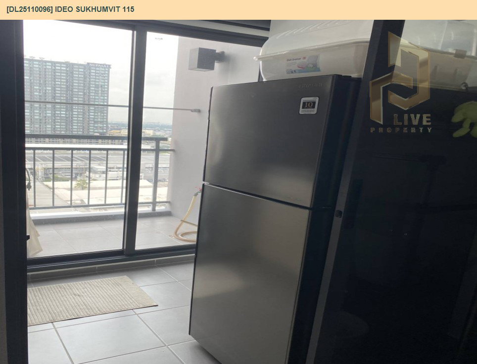 รูป DL25110096 ขายคอนโด ไอดีโอ สุขุมวิท 115 (IDEO Sukhumvit 115 ) ใกล้ BTS ปู่เจ้า พร้อมเข้าอยู่ โทรด่วน 0638692663 LineID @952jdxxk - รูปที่ 19/24