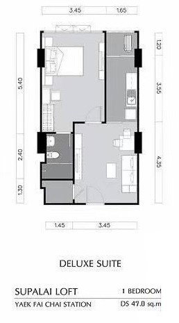 รูป A047403 Supalai Loft Yaek Fai Chai Station - รูปที่ 6/6