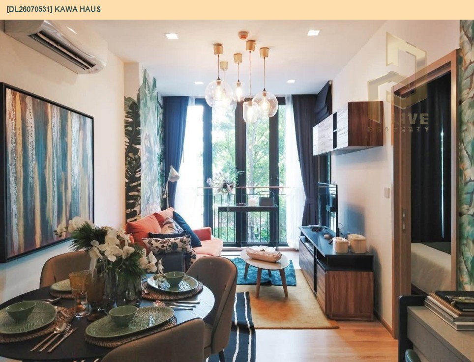 รูป DL26070531 ขายคอนโด คาวะ เฮาส์ (KAWA HAUS) ใกล้ BTS อ่อนนุช พร้อมเข้าอยู่ โทรด่วน 0653619502 LineID @952jdxxk - รูปที่ 10/15