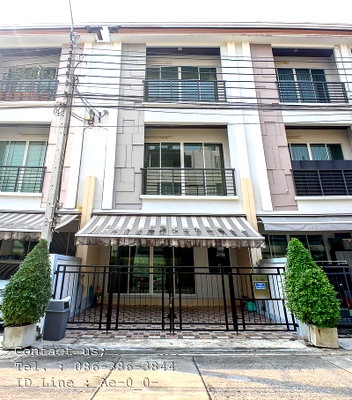 เช่าทาวน์โฮม เซ็นทรัล พลาซ่า บางนา : 🏡 ให้เช่า บ้านกลางเมือง S-Sense ศรีนครินทร์ ทาวน์โฮมพร้อมอยู่ ทำเลดี ใกล้ Paradise Park และซีคอน ศรีนครินทร์
