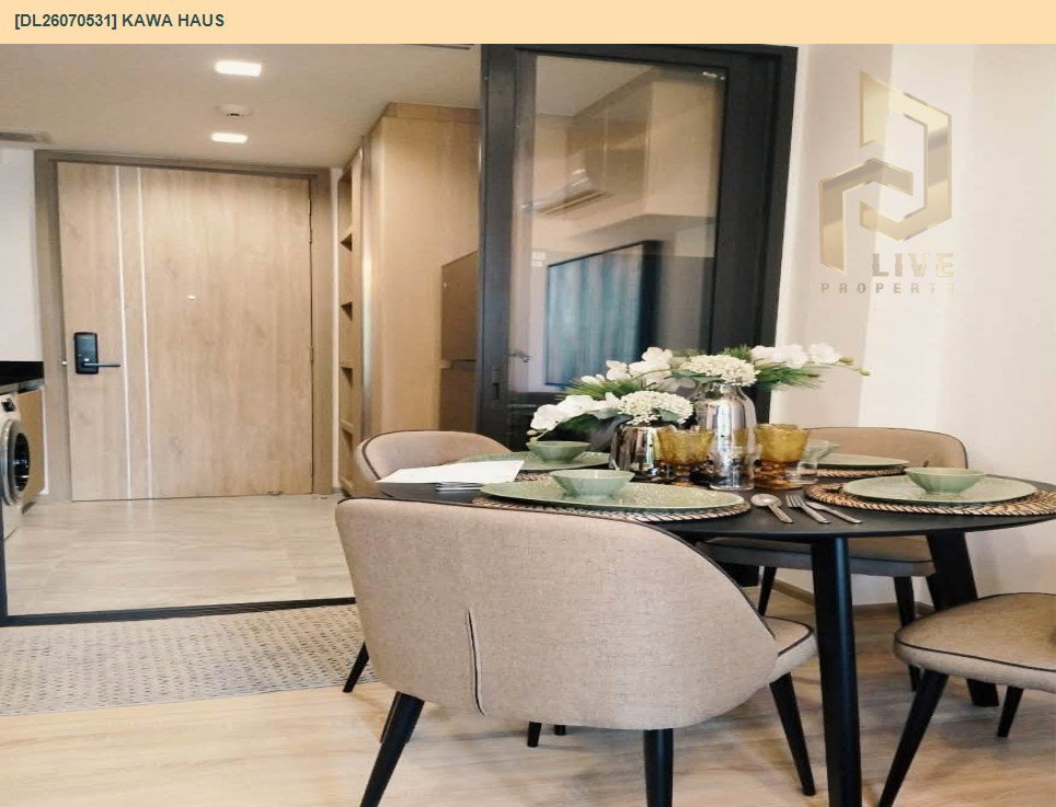 รูป DL26070531 ขายคอนโด คาวะ เฮาส์ (KAWA HAUS) ใกล้ BTS อ่อนนุช พร้อมเข้าอยู่ โทรด่วน 0653619502 LineID @952jdxxk - รูปที่ 11/15