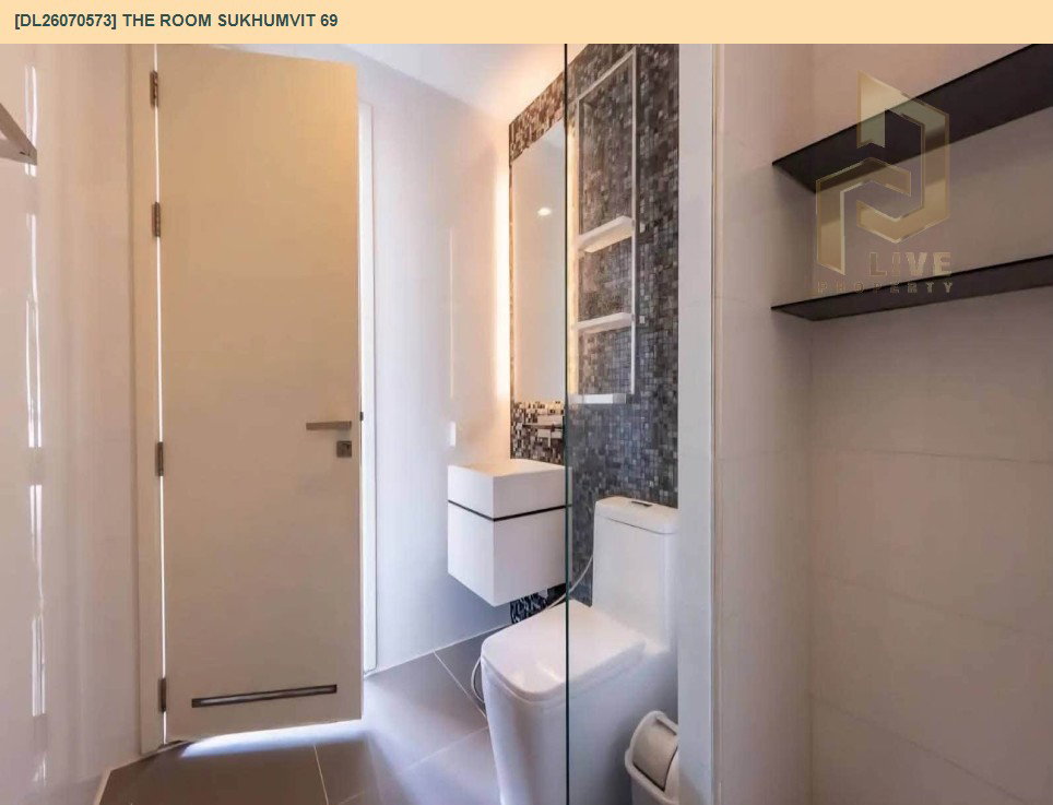 รูป DL26070573 ขายคอนโด เดอะ รูม สุขุมวิท 69 (The Room Sukhumvit 69) ใกล้ BTS พระโขนง พร้อมเข้าอยู่ โทรด่วน 0653619502 LineID @952jdxxk - รูปที่ 14/15