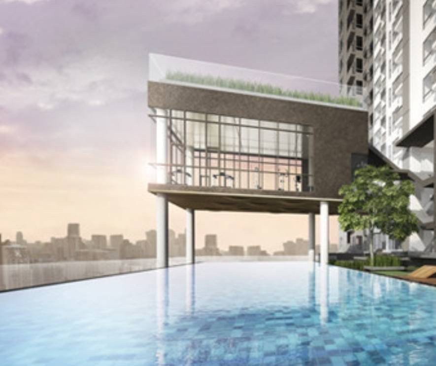 picture Rhythm Asoke, 23 sq m, fully furnished, 14,000 baht. - 7/7