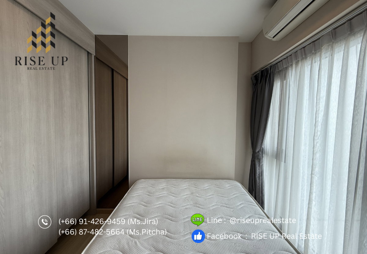 รูป ปล่อยเช่า 📣 Whizdom Connect Sukhumvit Condo, 1 ห้องนอน 1 ห้องน้ำ, ขนาด 29 ตร.ม. 🔥16,000 บาท/เดือน🔥 - รูปที่ 8/13