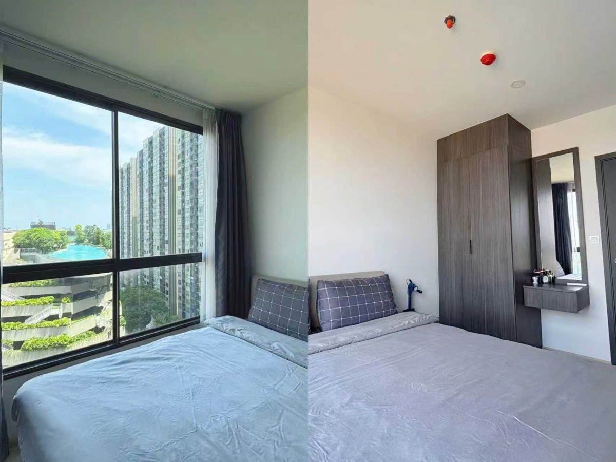 รูป ให้เช่าElio Del Nest -34ตรม. ชั้น12  ตึกG ใกล้ BTS อุดมสุข วิวสระ 12,000บาท - รูปที่ 7/15