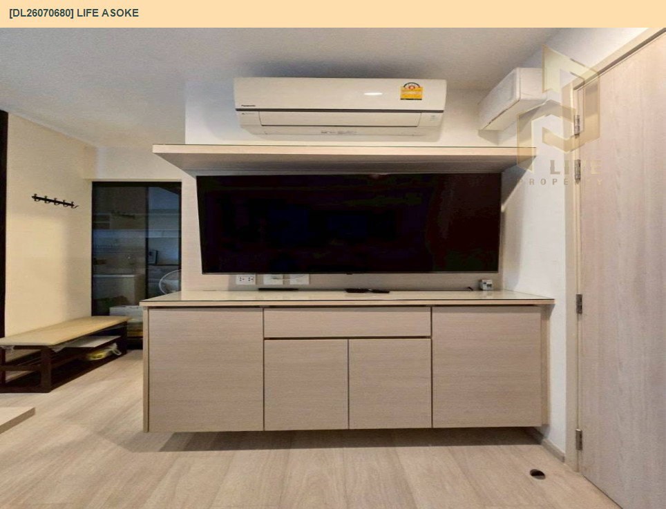 รูป DL26070680 ให้เช่าคอนโด ไลฟ์ อโศก (Life Asoke) ใกล้ MRT เพชรบุรี พร้อมเข้าอยู่ โทรด่วน 0614453194 LineID @952jdxxk - รูปที่ 9/11