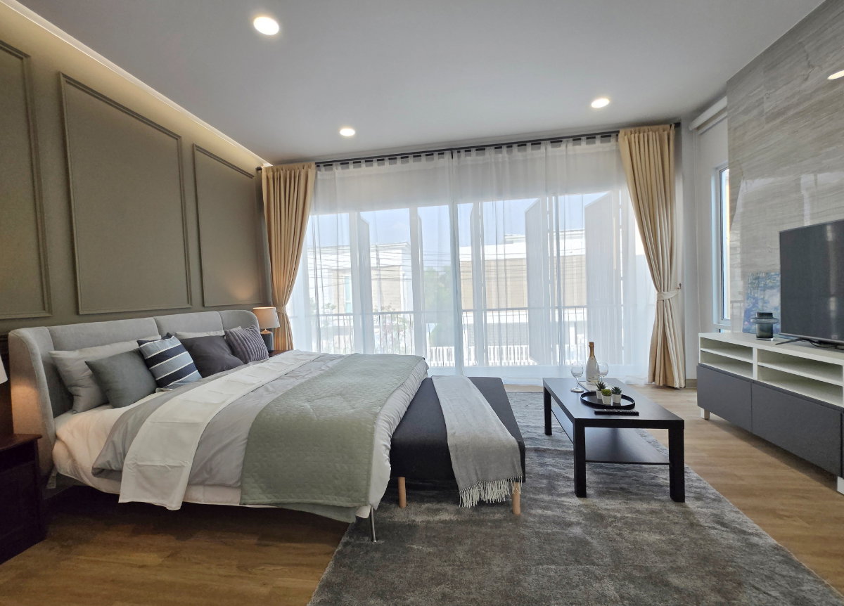รูป บ้าน นิคม 304 ปราจีนบุรี  ต.ศรีมหาโพธิ อ. ศรีมหาโพธิ บ้านเดี่ยว 2 ชั้น  - รูปที่ 7/8