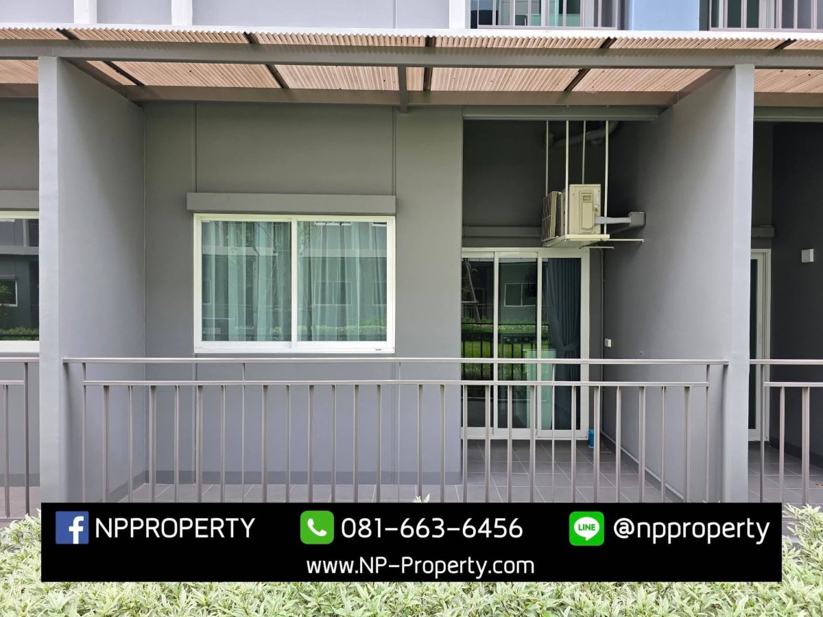 รูป 🌿🏡 ทุกวันเหมือนได้พักผ่อน... แค่เปิดประตูก็เจอวิวสวน 💚 🏢 คอนโดเอิร์น อมตะนคร - รูปที่ 8/15