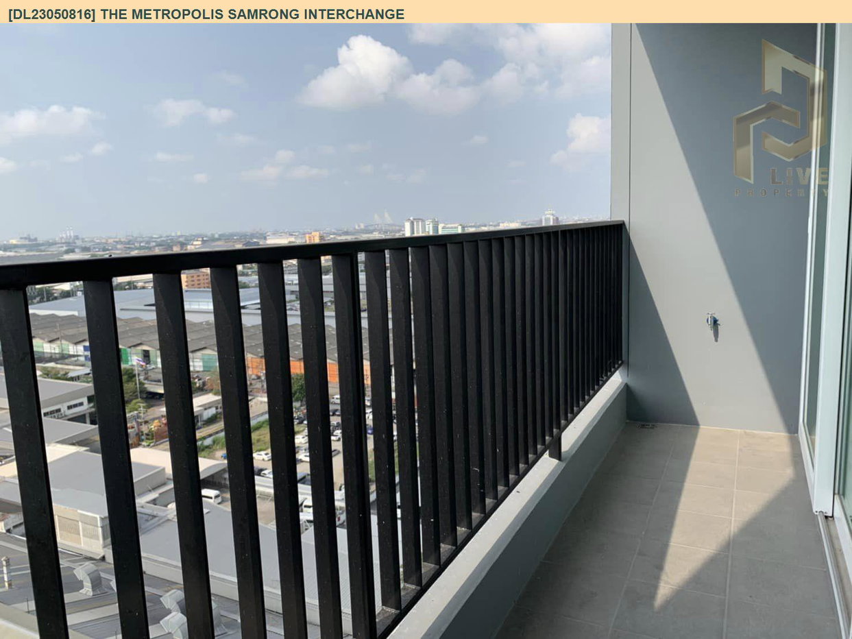 รูป DL23050816 ขายคอนโด เดอะ เมโทรโพลิส สำโรง อินเตอร์เชนจ์ (The Metropolis Samrong Interchange) ใกล้ BTS สำโรง พร้อมเข้าอยู่ โทรด่วน 0614453194 LineID @952jdxxk - รูปที่ 12/12
