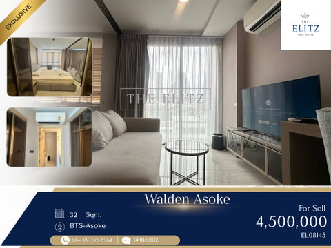 ✨ THE CHEAPEST DEAL IN ASOKE! Own a Serene Low-Rise Luxury Condo with Ultimate Privacy at the Absolute Lowest Price! ✨