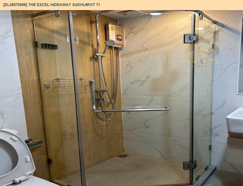 รูป DL26070559 ขายคอนโด ดิ เอ็กเซล ไฮด์ อะเวย์ สุขุมวิท 71 (The Excel Hideaway Sukhumvit 71) ใกล้ BTS อ่อนนุช พร้อมเข้าอยู่ โทรด่วน 0614453194 LineID @952jdxxk - รูปที่ 14/19