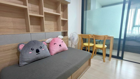 Best Price ðĨFor rent, Life Asoke, beautiful room, fully furnished, high floor, city view, ready to move in âžïļ DS3707 | Line @Dstay